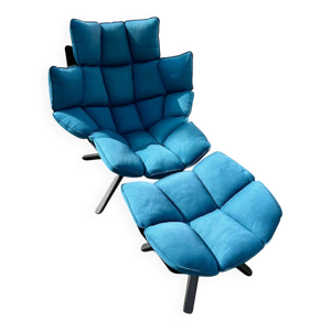 fauteuil pivotant B&B - repose pied