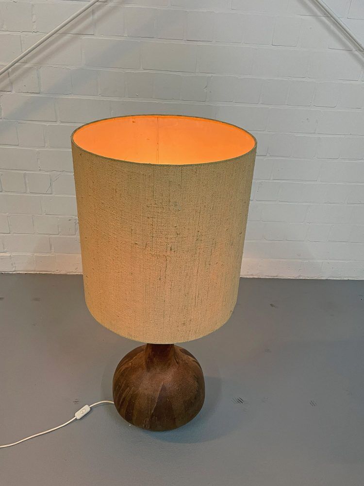 Vintage Italian ceramic floor lamp 60s