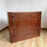 Teak chest of drawers