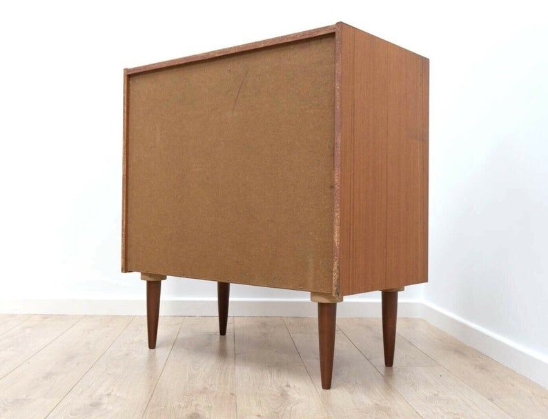 Stylish Mid Century Danish Teak Small Sideboard Storage Unit 1960’s