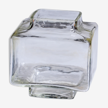 Vase en verre transparent Helena Tynell