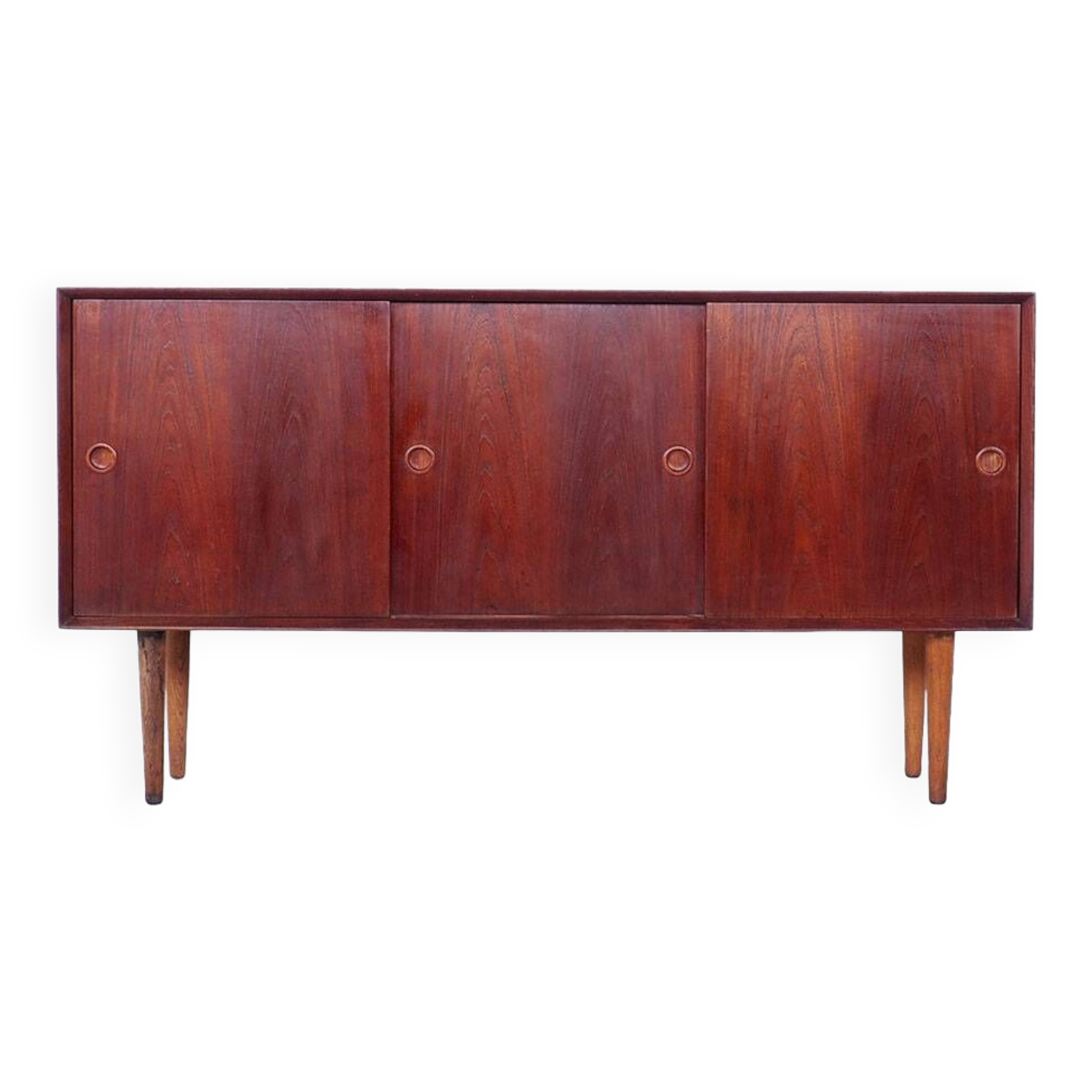 Sliding door sideboard by Omann Jun, 1960s