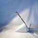 Telescopic halogen desk lamp, postmodern, 1980s