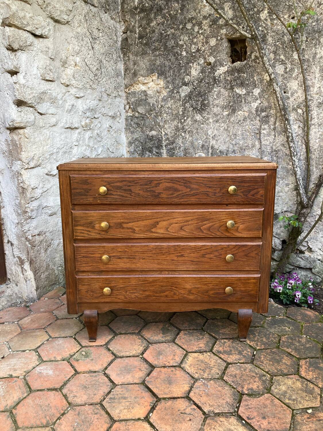 Antique Art Deco style chest of drawers