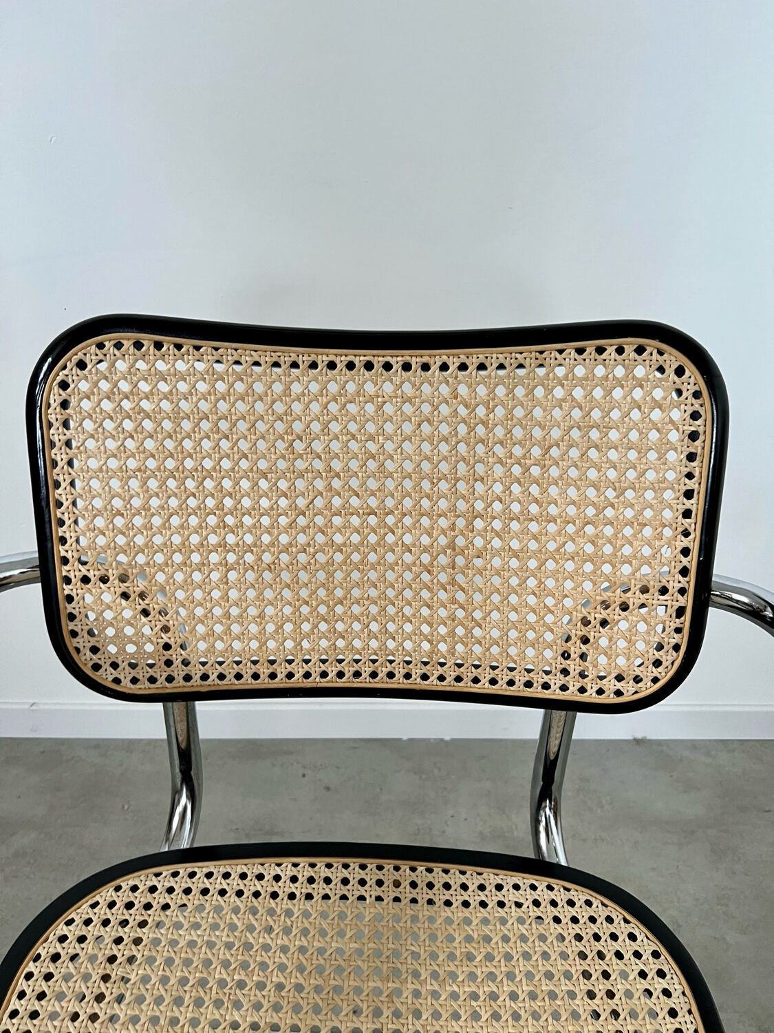 Old armchair Cesca B64 design Marcel Breuer 1970 Made in Italy