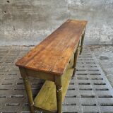 Antique counter side table wall table shop counter