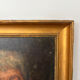 Oil portrait on canvas signed