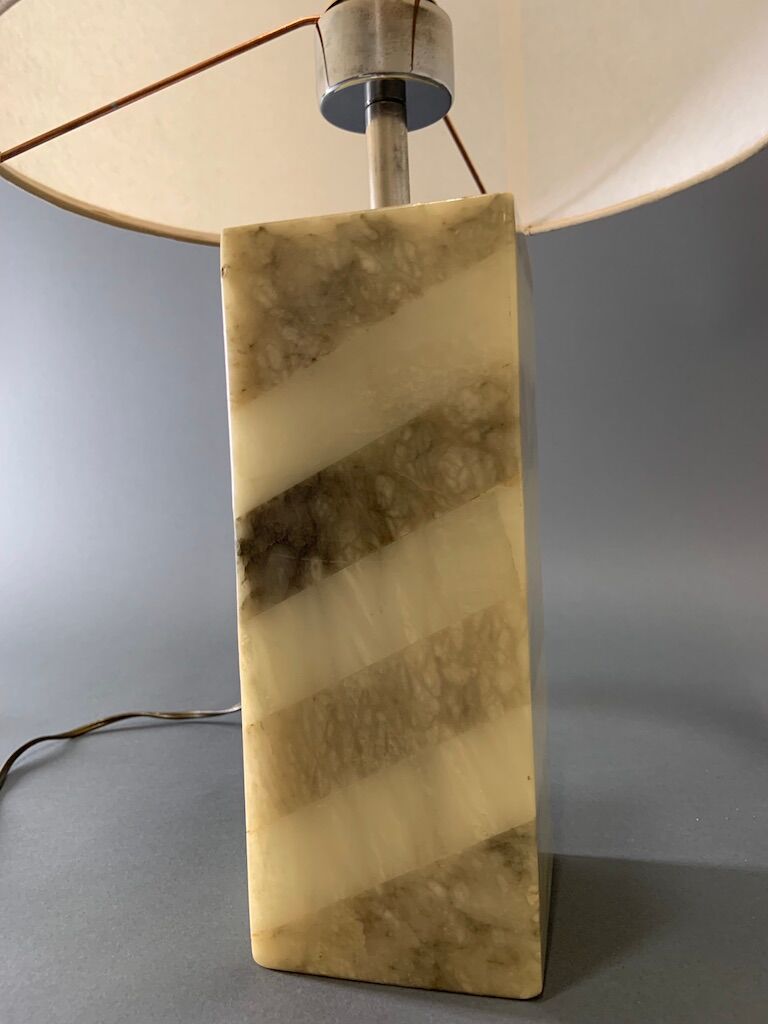 Lamp 1970 marble