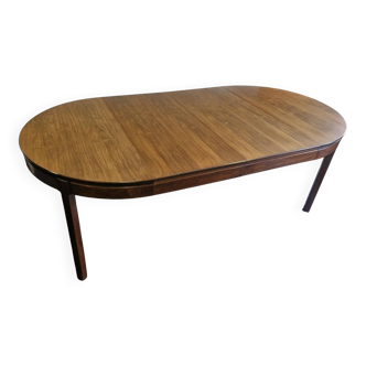 Scandinavian extendable teak table, 1970s