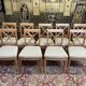 Set of 9 Louis XVI-Directoire style chairs