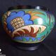 Large Gouda Vase, Art Deco geometric patterns, 1920s