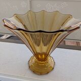 Art deco glass vase
