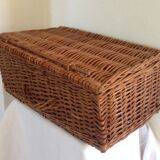 Vintage Wicker trunk