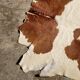Vintage cowhide rug 1970