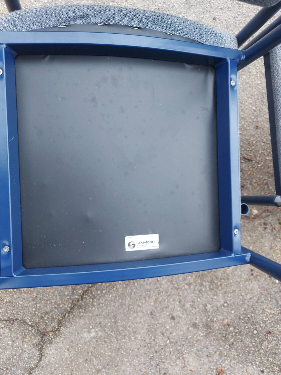 4 80's Souvignet chairs