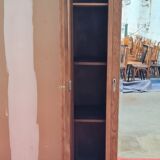 Art deco wardrobe in light oak
