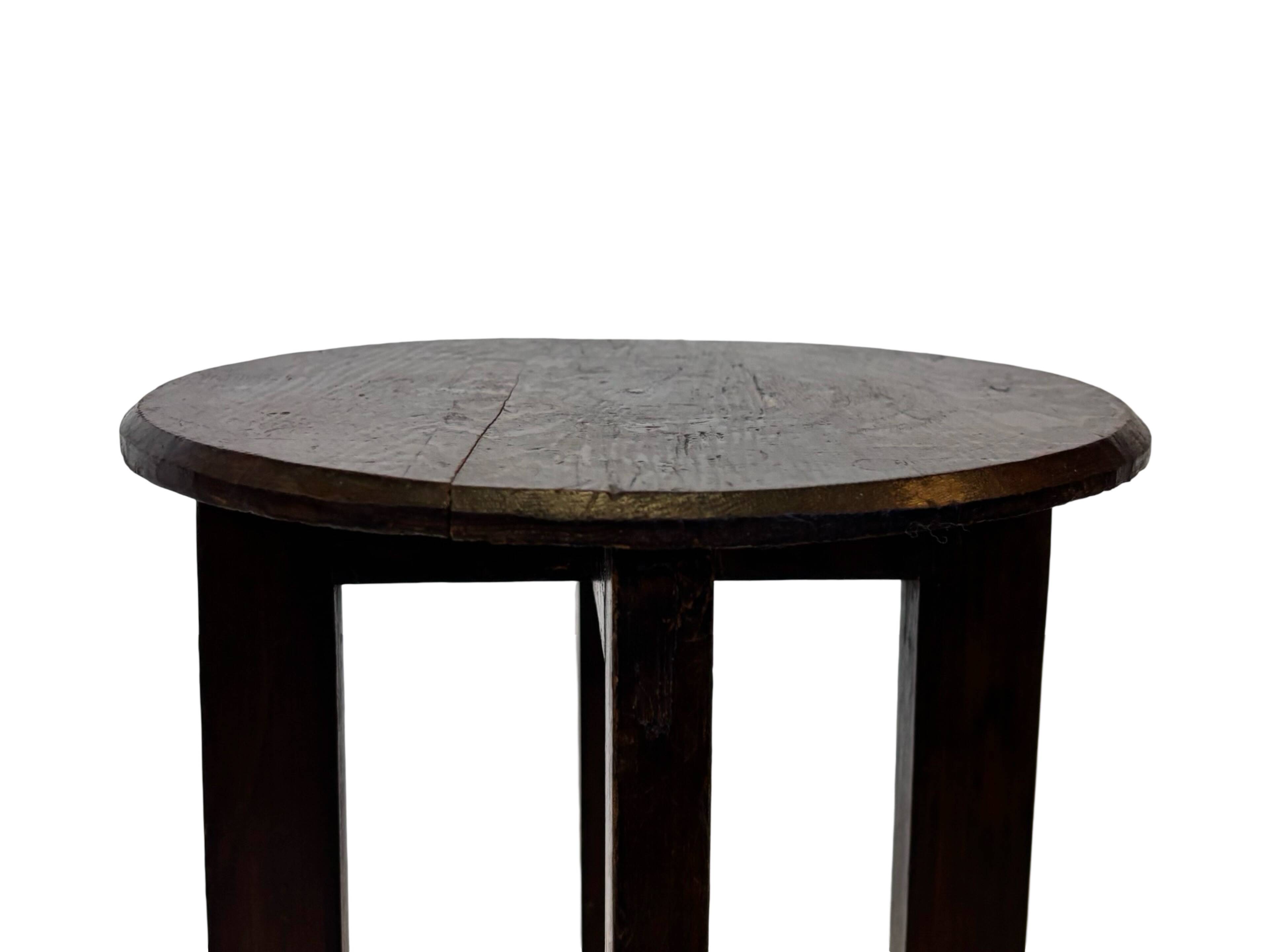 Support de plante Art Déco table d'appoint design École d'Amsterdam minimaliste