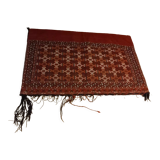 Oriental carpet saddle bag of dromedary turkmen