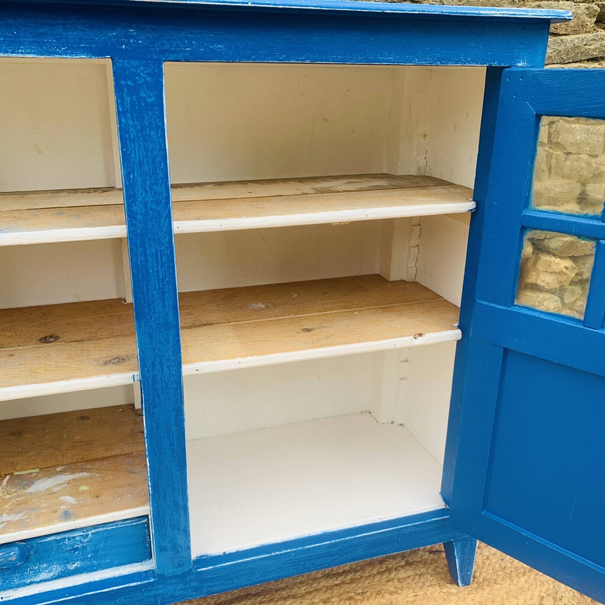 Parisian blue furniture