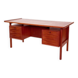 Vintage desk model 75 by Niels Clausen in teak - NC Møbler, Denmark 1960s