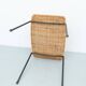 Gian Franco Legler attributed rattan stool, 1950s
