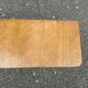 Asymmetrical Mid Century Modern bedside tables oak 1960