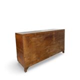 Italian Art deco walnut sideboard