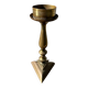Ancient altar candle holder, bronze candle spike.