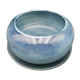 Blue ceramic bowl and its undercut