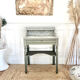 Coiffeuse ancienne plateau marbre 