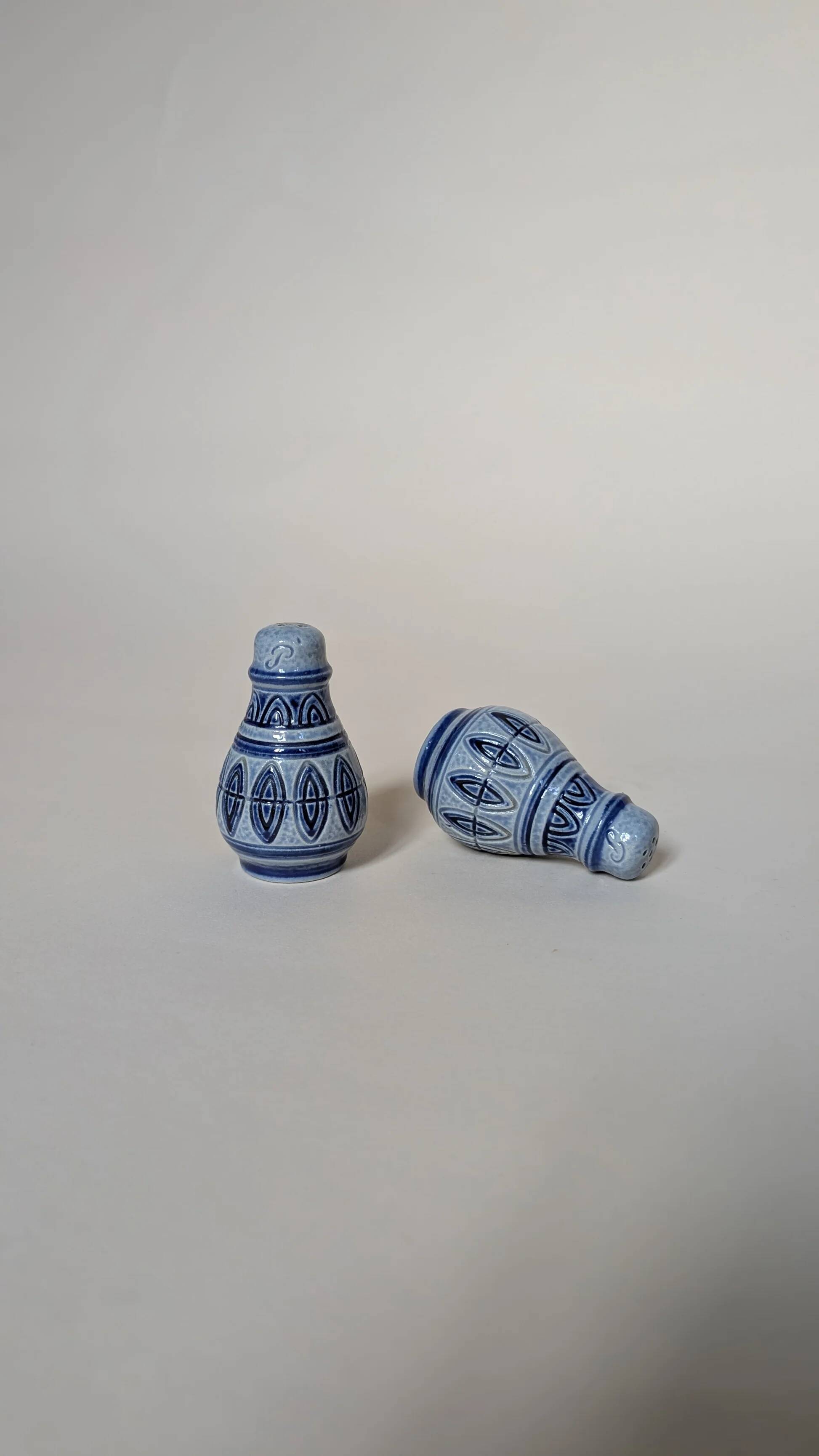 Ceramic salt and pepper shakers