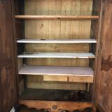 Louis XV wardrobe in solid cherry