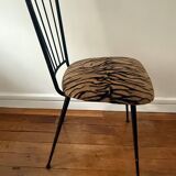 Set of 4 iron chairs