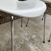 Set of 4 3107 chairs by Arne Jacobsen for Fritz Hansen