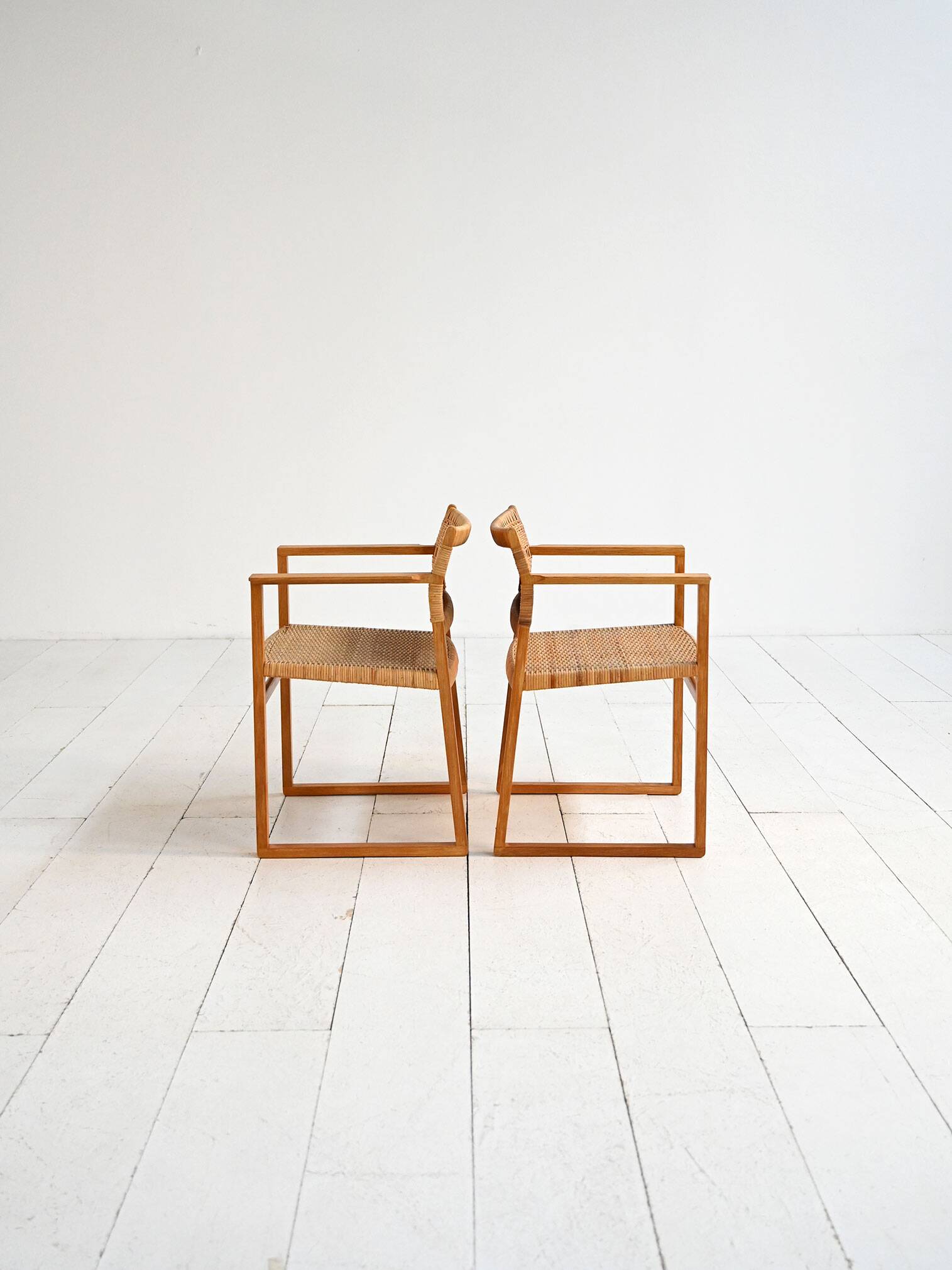 “BM62” Chairs by Børge Mogensen Lauritsen 1950s