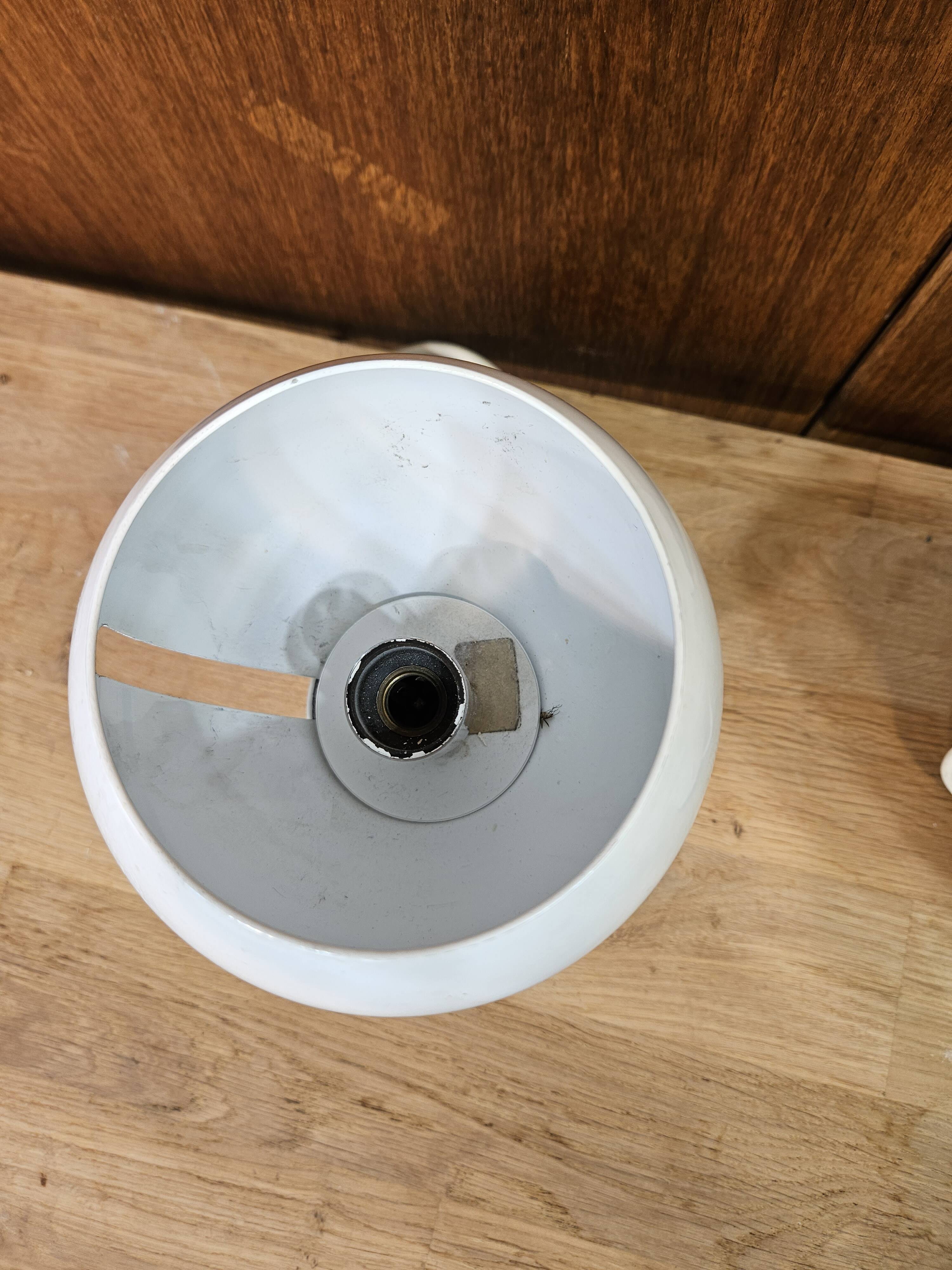 Pair of Italian design bedside lamps 1970 Valenti