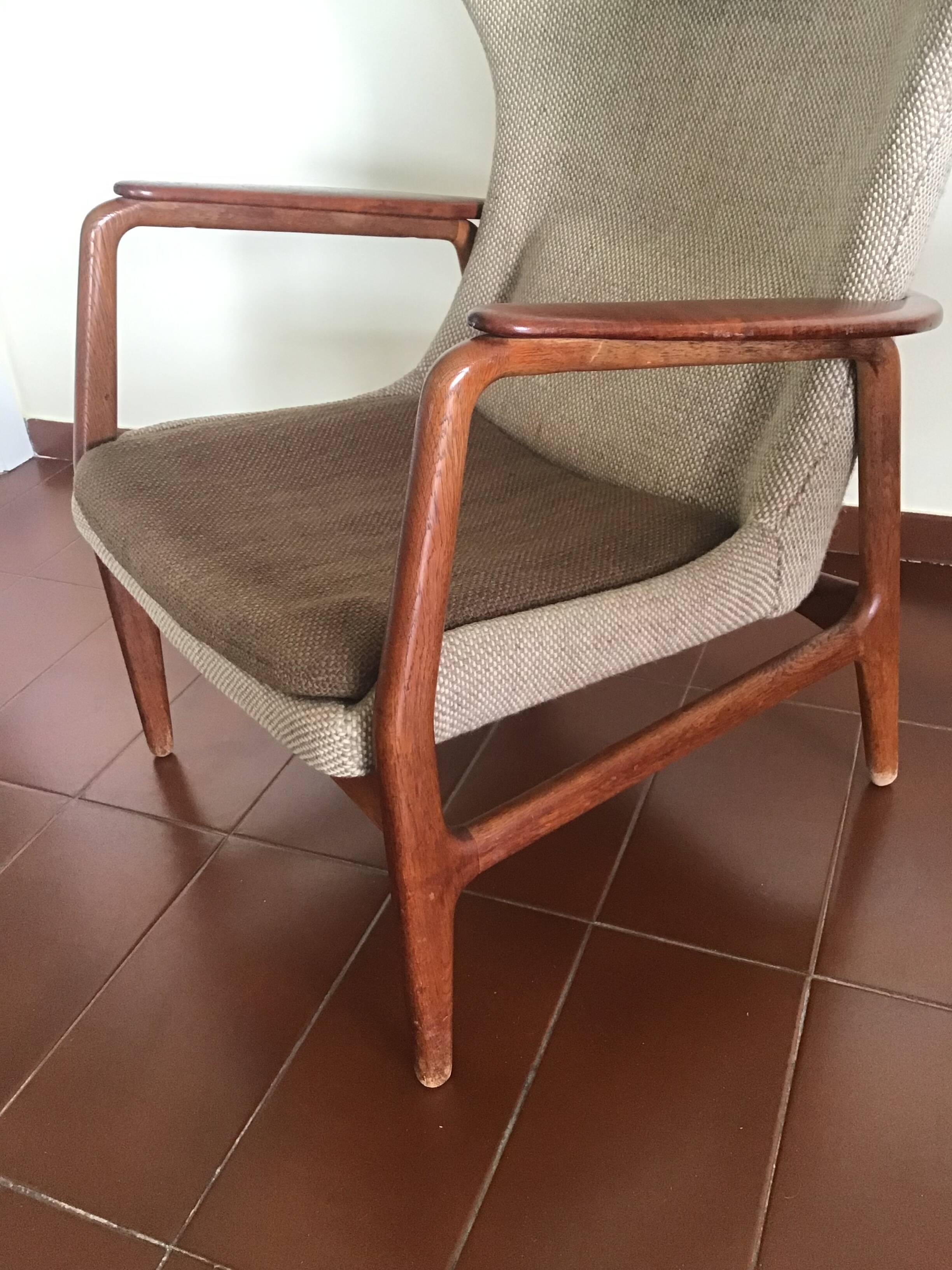 Scandinavian armchair by Aksel Bender Madsen for Bovenkamp, 1950