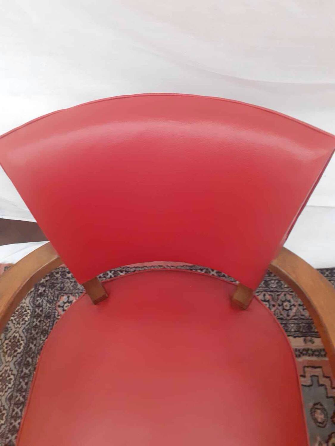 Vintage bridge armchair