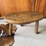 Brutalist tripod coffee table