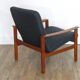 Fauteuil scandinave en teck 1960