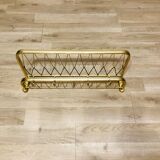 Wall-mounted cloakroom coat rack