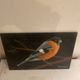 Bird painting on wood