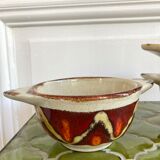 3 stoneware bowls with Saint Clément ears