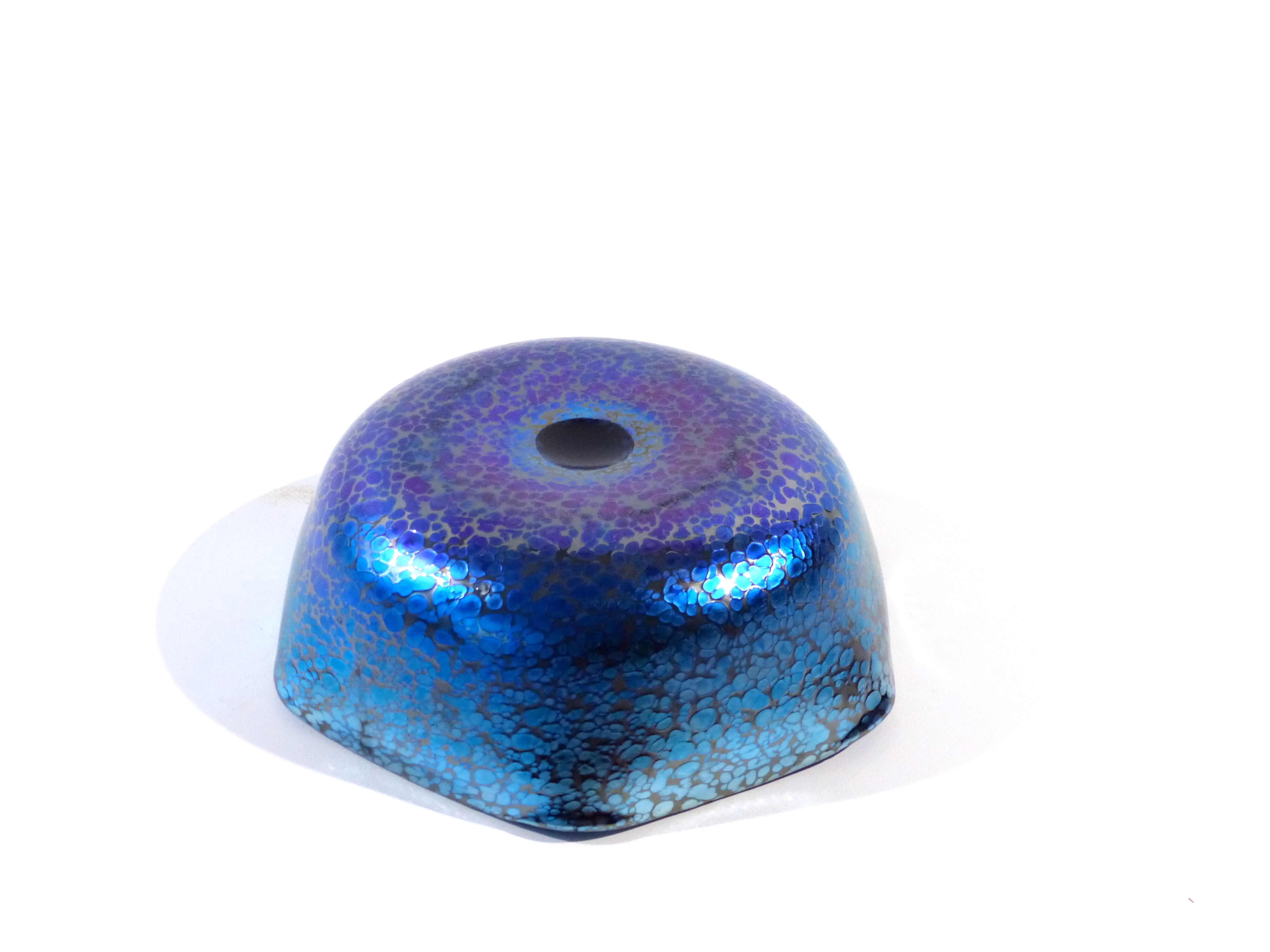 Iridescent dish of malta