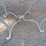 Wrought iron garden set