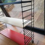 Tomado Holland vintage string wall shelf blue, white, red