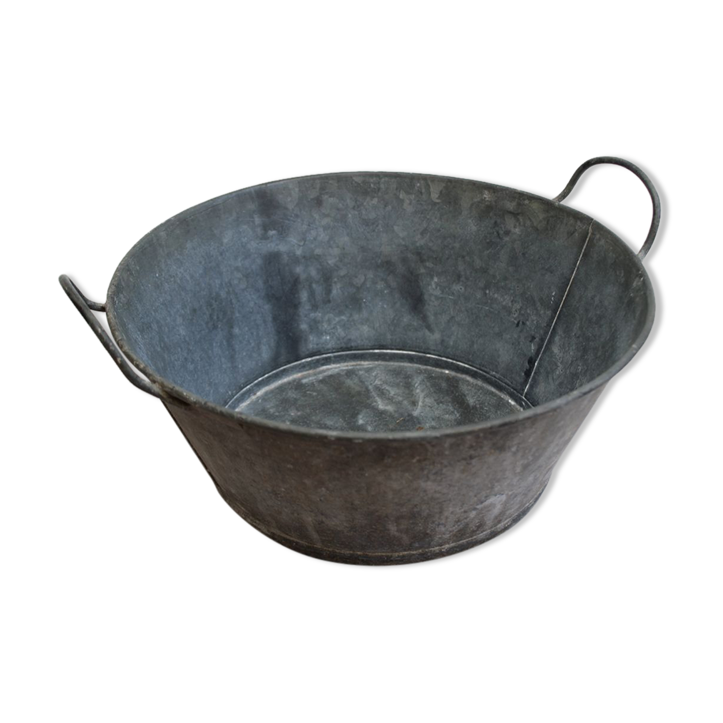 Old zinc basin