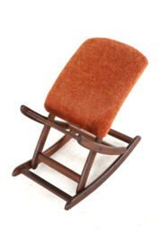 Adjustable Footstool / footrest "Uniek" - dutch design in teak