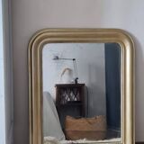 Miroir ancien doré Louis Philippe 88 x 72