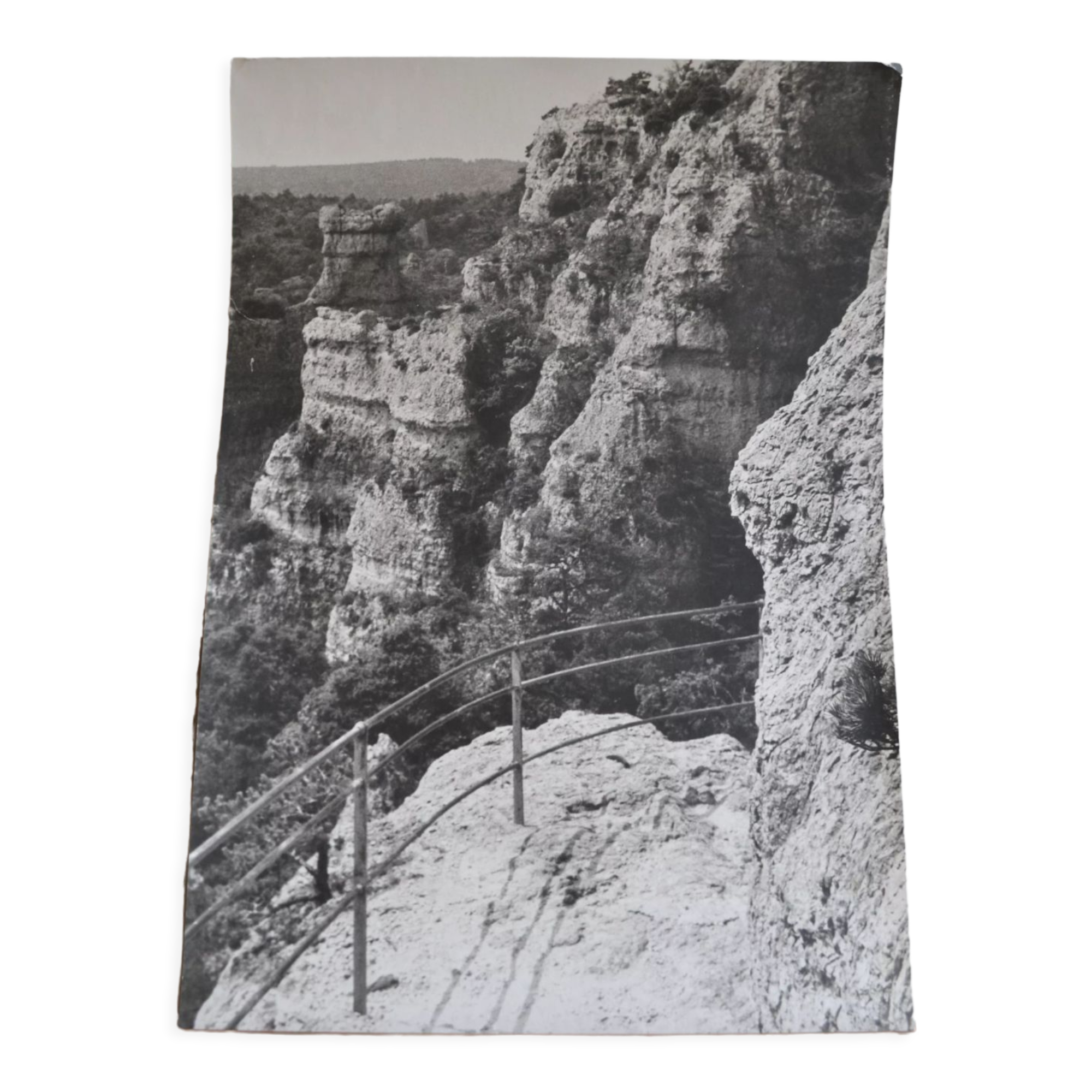 Anonymous silver photo gorges du verdon circa 1970